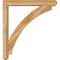 Ekena Millwork Thorton Craftsman Rough Sawn Bracket w/ Offset Brace, Western Red Cedar, 6"W x 40"D x 44"H BKT0604X40X44THR04RWR - alternate 2